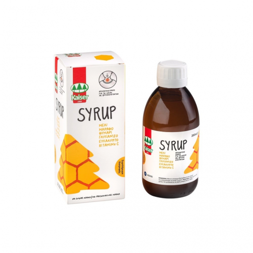 Kaiser Syrup Classic Αρωματικό σιρόπι για το λαιμό, με κλασική γεύση 200ml